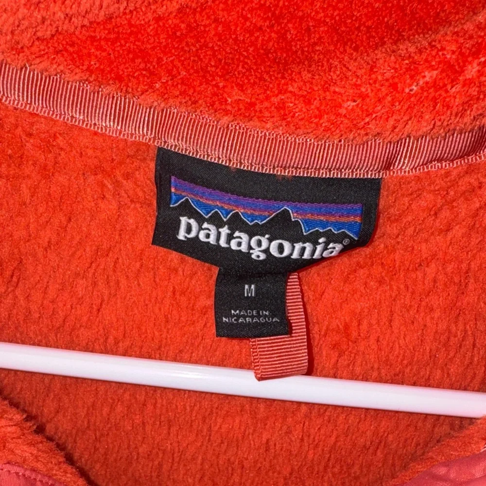 Patagonia Vibrant Orange Snap-T Fleece - Picture 2 of 4